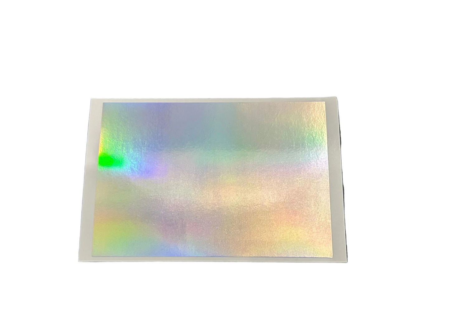UAS Blank Eggshell Stickers- Holographic Pack of 50 10cm x 7cm
