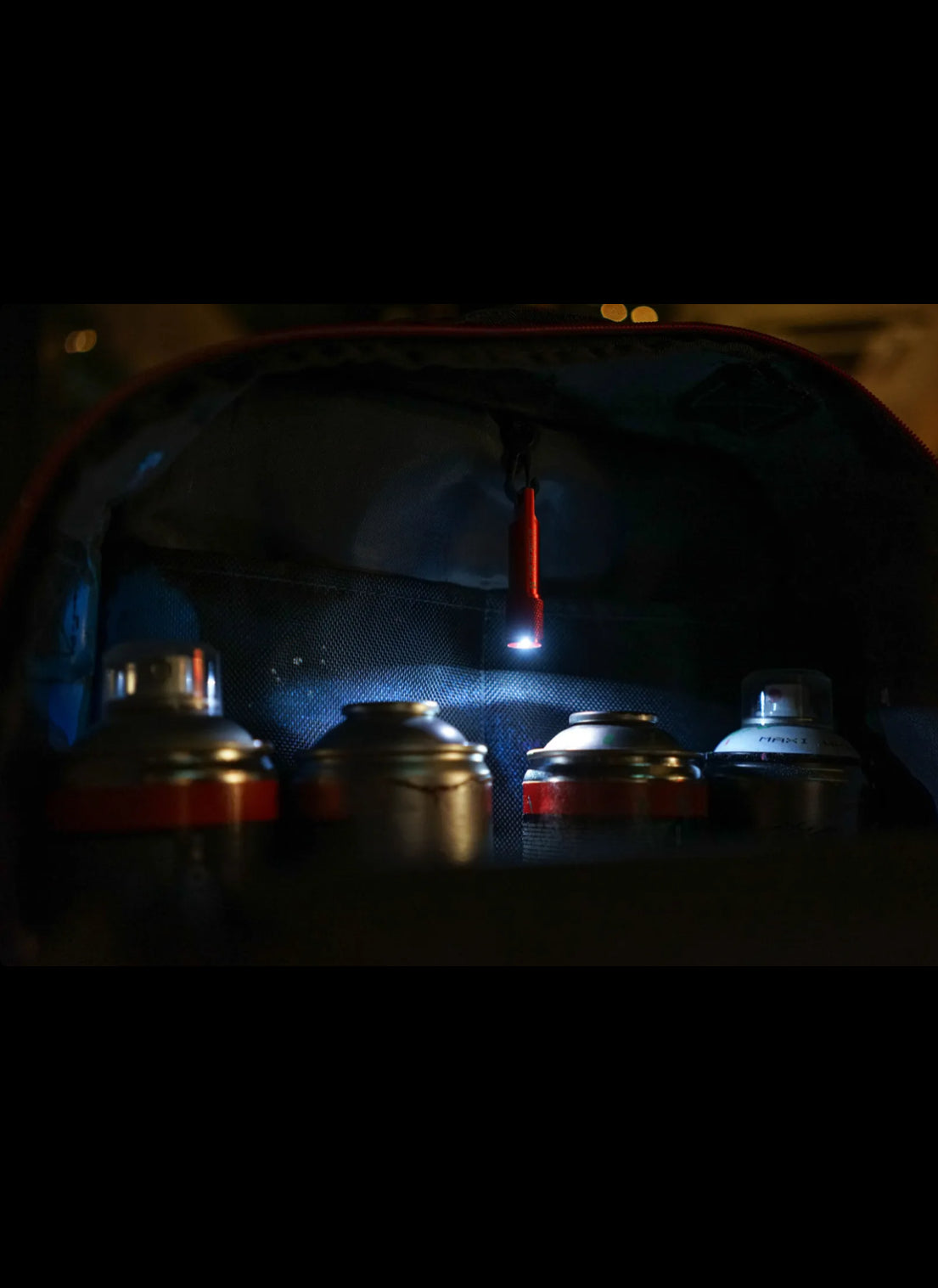 Mini Flashlight - Red - Mr Serious