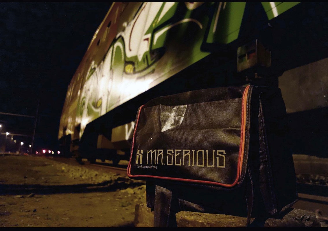12 Pack Spray Can Bag- Mr Serious