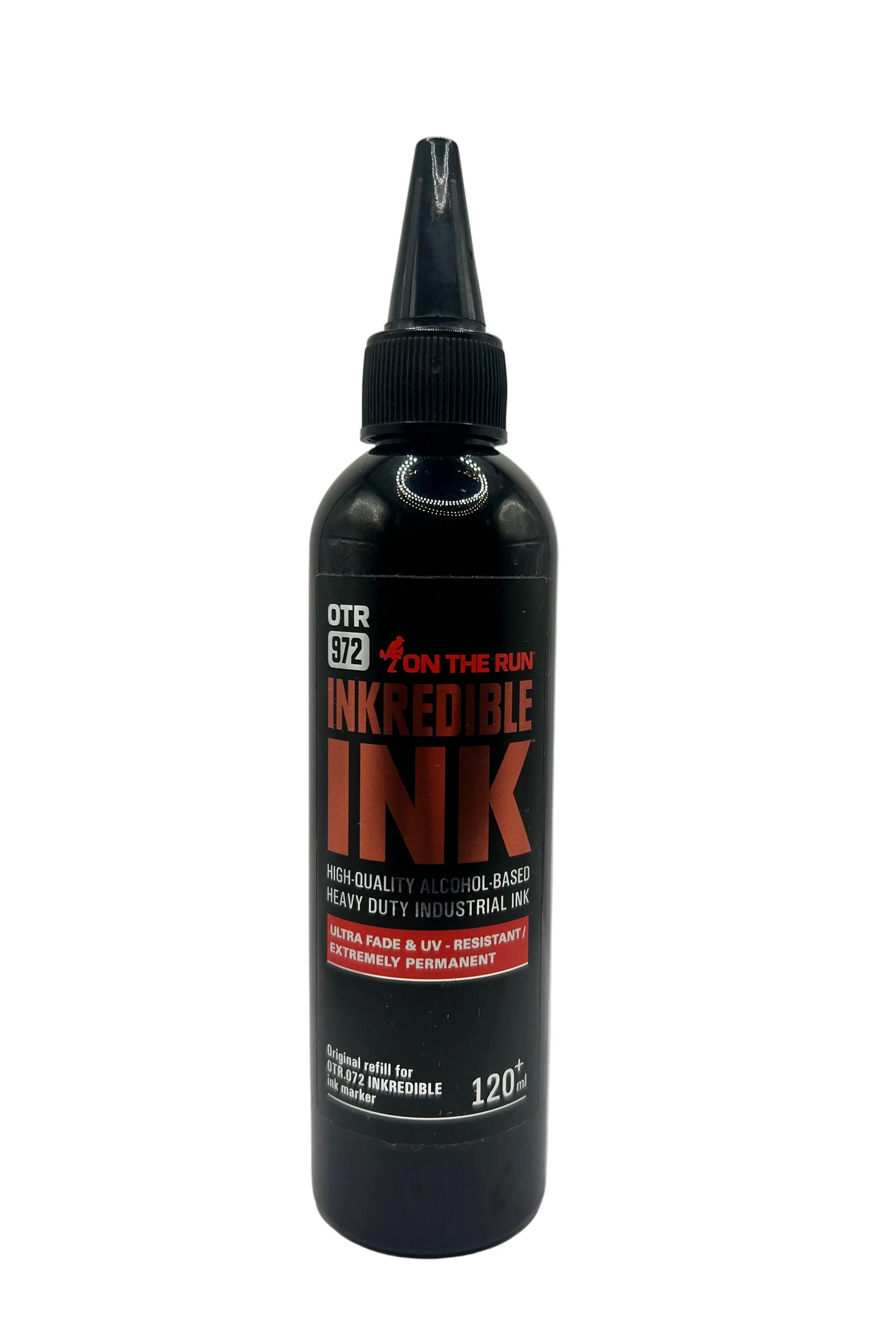 On the Run- OTR- Inkredible Ink Black Refill 120ml