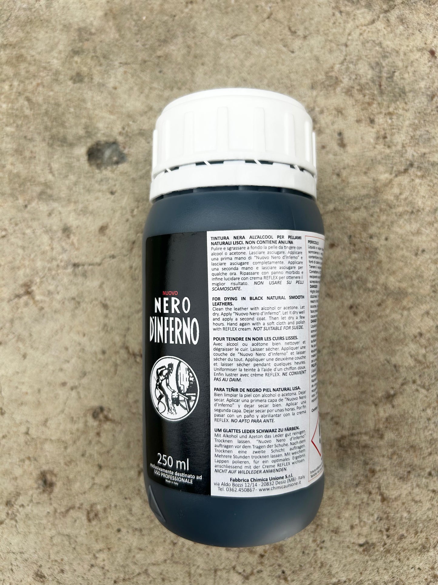 Nero Inferno Ink- 250ml Black