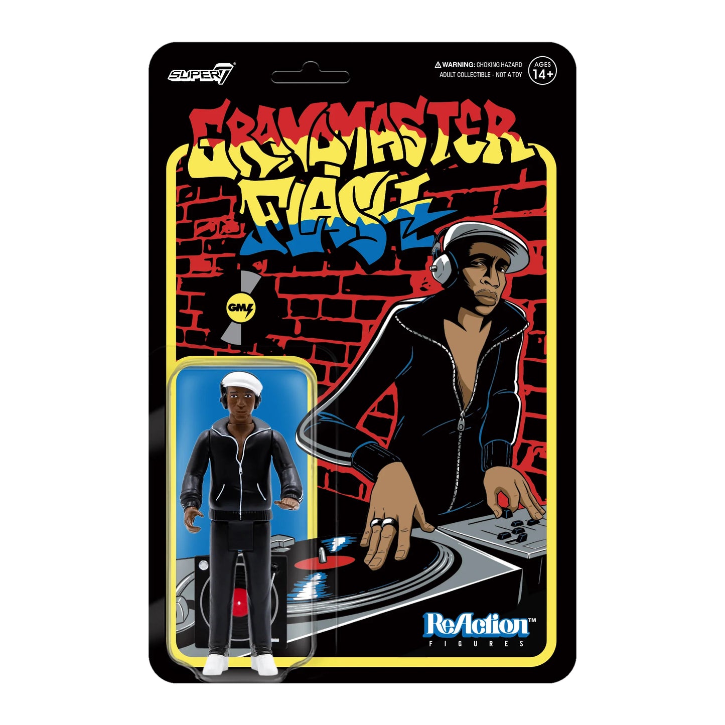 Grandmaster Flash - GM Flash ReAction 3.75 Figure