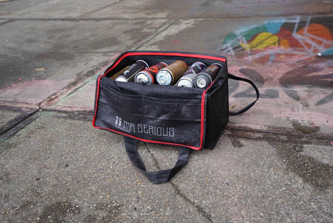 18 Pack Spray Can Bag- Mr Serious