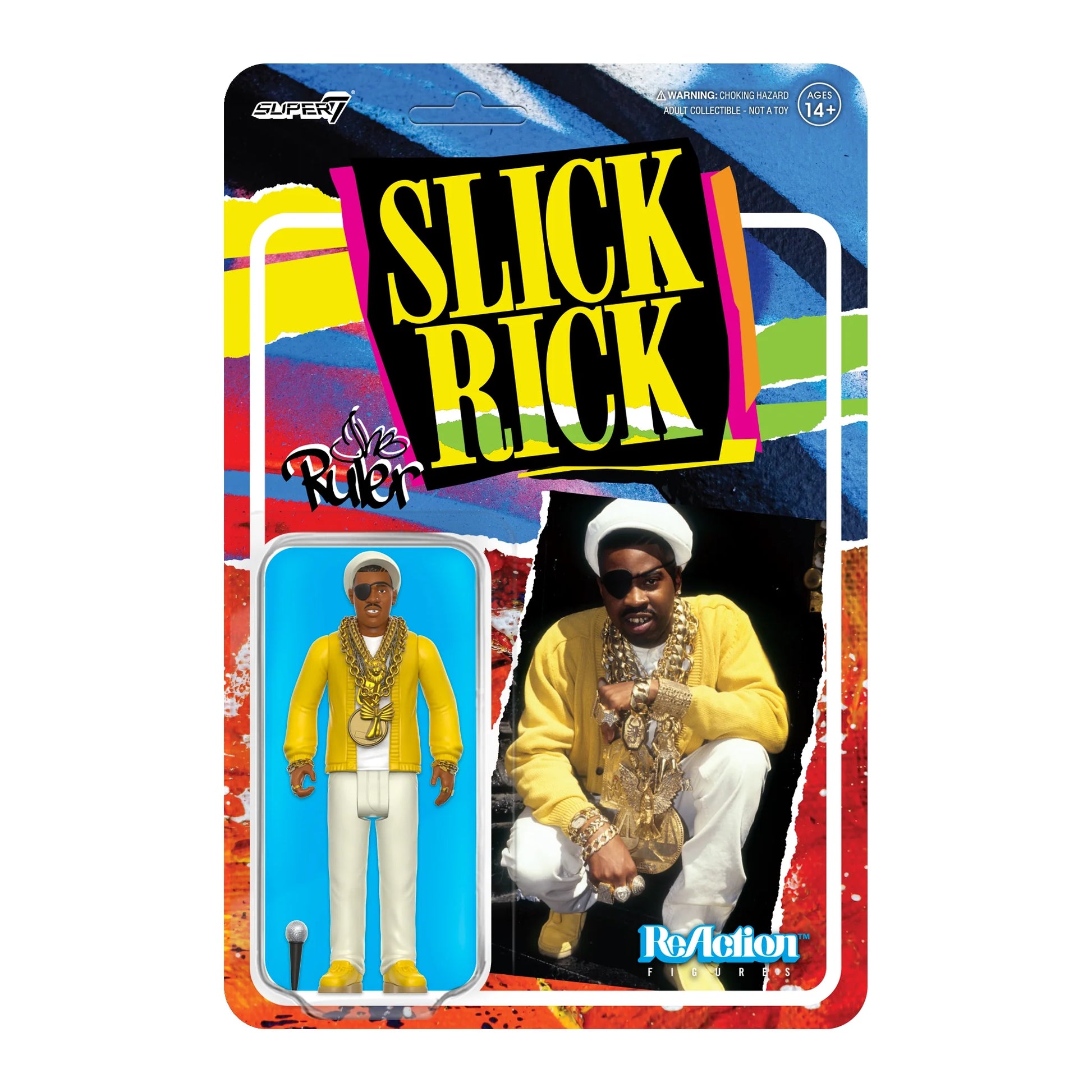 Slick Rick - The Ruler ReAction 3.75 Figure Urban Art Supplies Brisbane