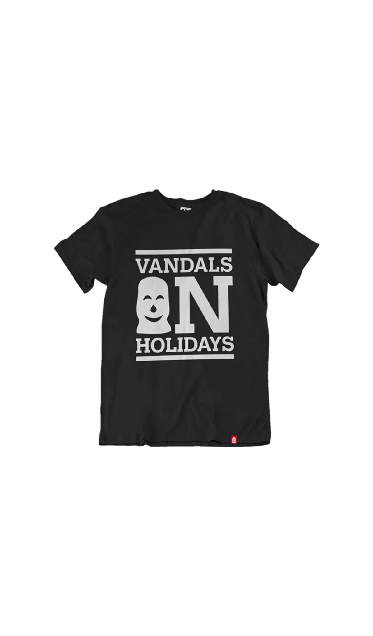 Vandals on Holidays Black Classic Shirt